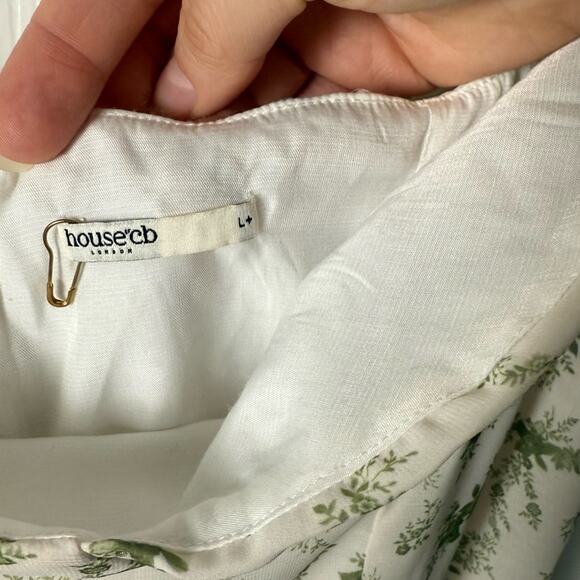 House of CB Christiana Mini Dress in Garden Print XL - Picture 7 of 10